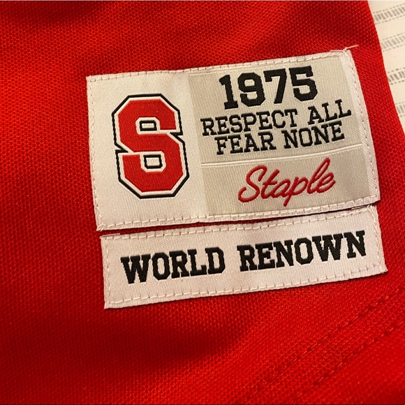 Staple, Red, Baseball Jersey, Men’s, size 3x, NWT $50 - Picture 6 of 9